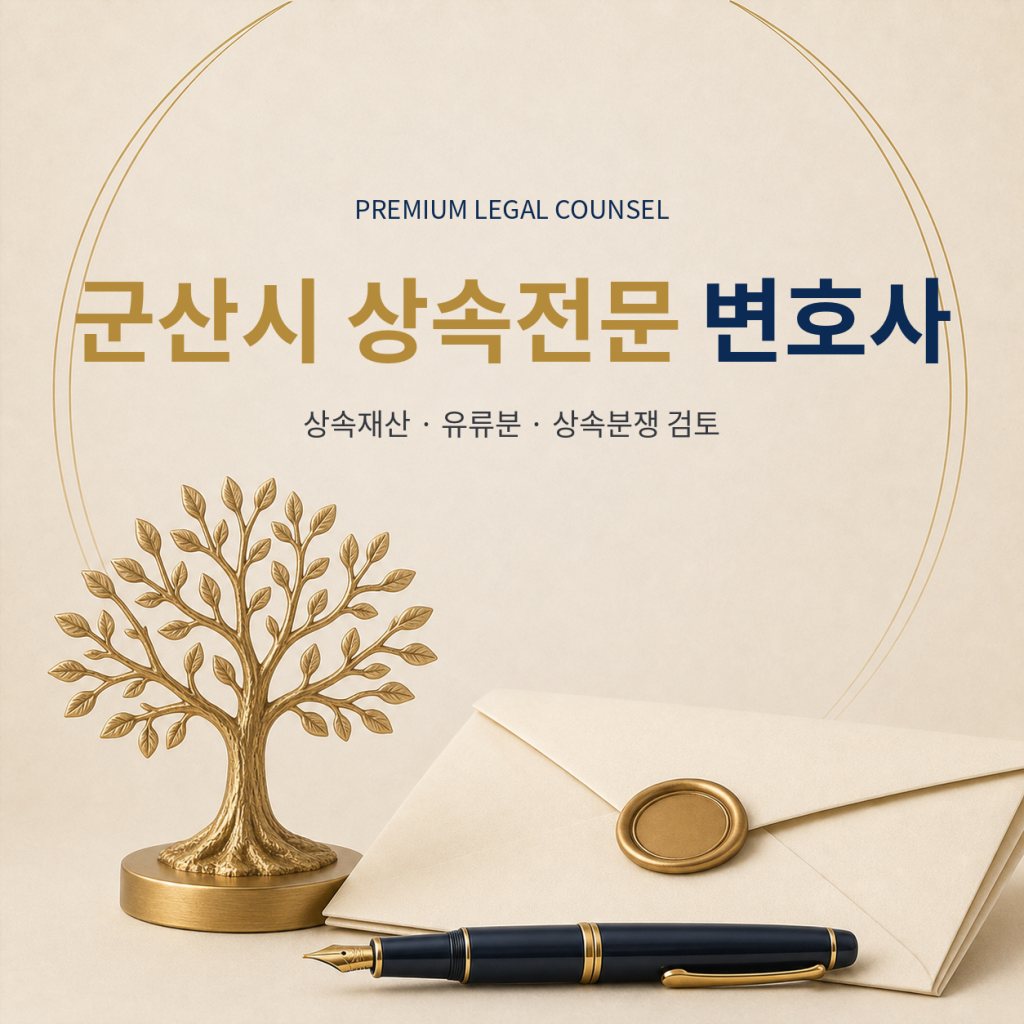 군산시 상속전문 변호사