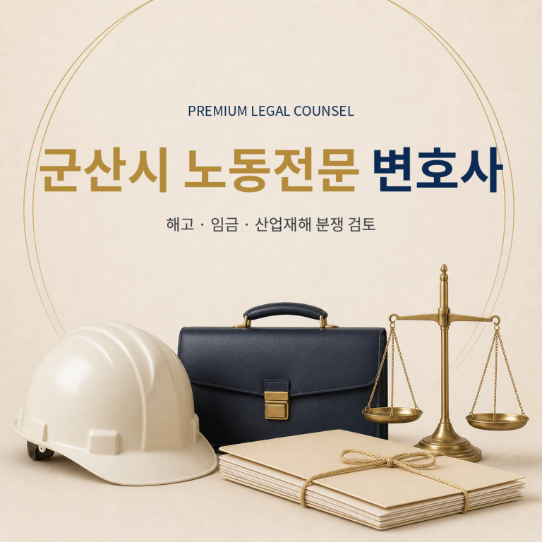 군산시 노동전문 변호사